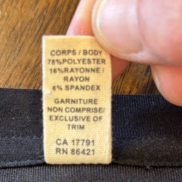 NWT Kyodan SculptEase pull over adjustable waist dress in black size M - Picture 12 of 16